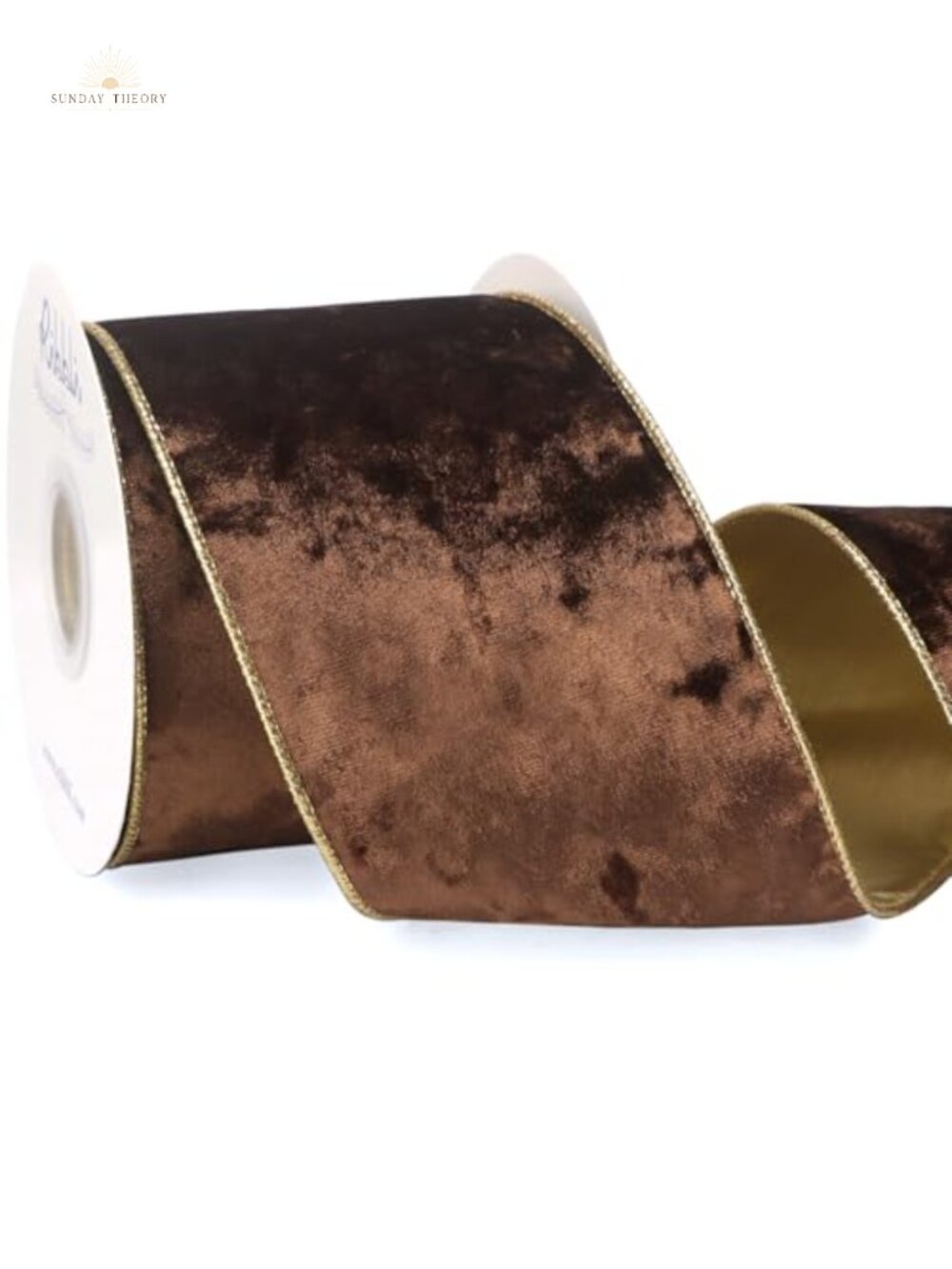 Crushed Velvet Wired Ribbon 4 Inch 10 Yards Christmas Gift Wrapping Craft